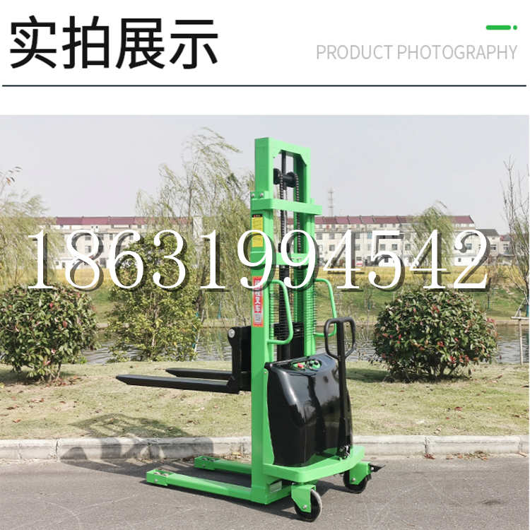 梓潼县电动叉车堆高车液压铲车电瓶1吨2吨站驾步行式小型全自动叉车